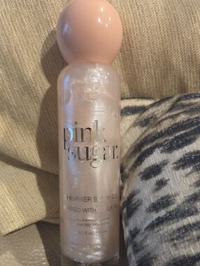 Pink Sugar Shimmer Body Oil - 4.1 Oz New